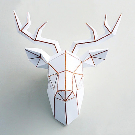 Grande Tete De Cerf Origami Ma Tete De Cerf