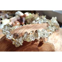 Bracelet baroque Citrine naturelle