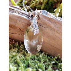 Pendentif Citrine naturelle