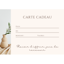 Carte cadeau