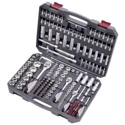 Coffret douilles et accessoires 1/2", 1/4", 3/8", 200 Kraftwerk 204.104.800