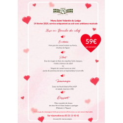 Menu de Saint-Valentin